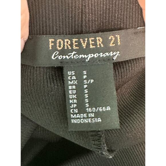 FOREVER 21 black pull on knit pencil skirt size Small - Picture 3 of 16